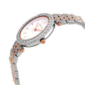 Michael Kors Darci Quartz Silver Dial Two Tone Steel Strap Watch For Women - MK4515
