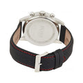 Hugo Boss Navigator Black Dial Black Leather Strap Watch for Men - 1513535