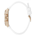 Guess Overdrive Analog White Dial White Rubber Strap Watch for Women - W10614L2