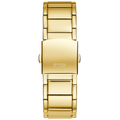 Guess Phoenix Multi Function Green Dial Gold Steel Strap Watch for Men - GW0456G3