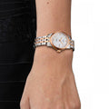Tissot Le Locle Lady Automatic Diamonds Silver Dial Two Tone Steel Strap Watch For Women - T006.207.22.036.00