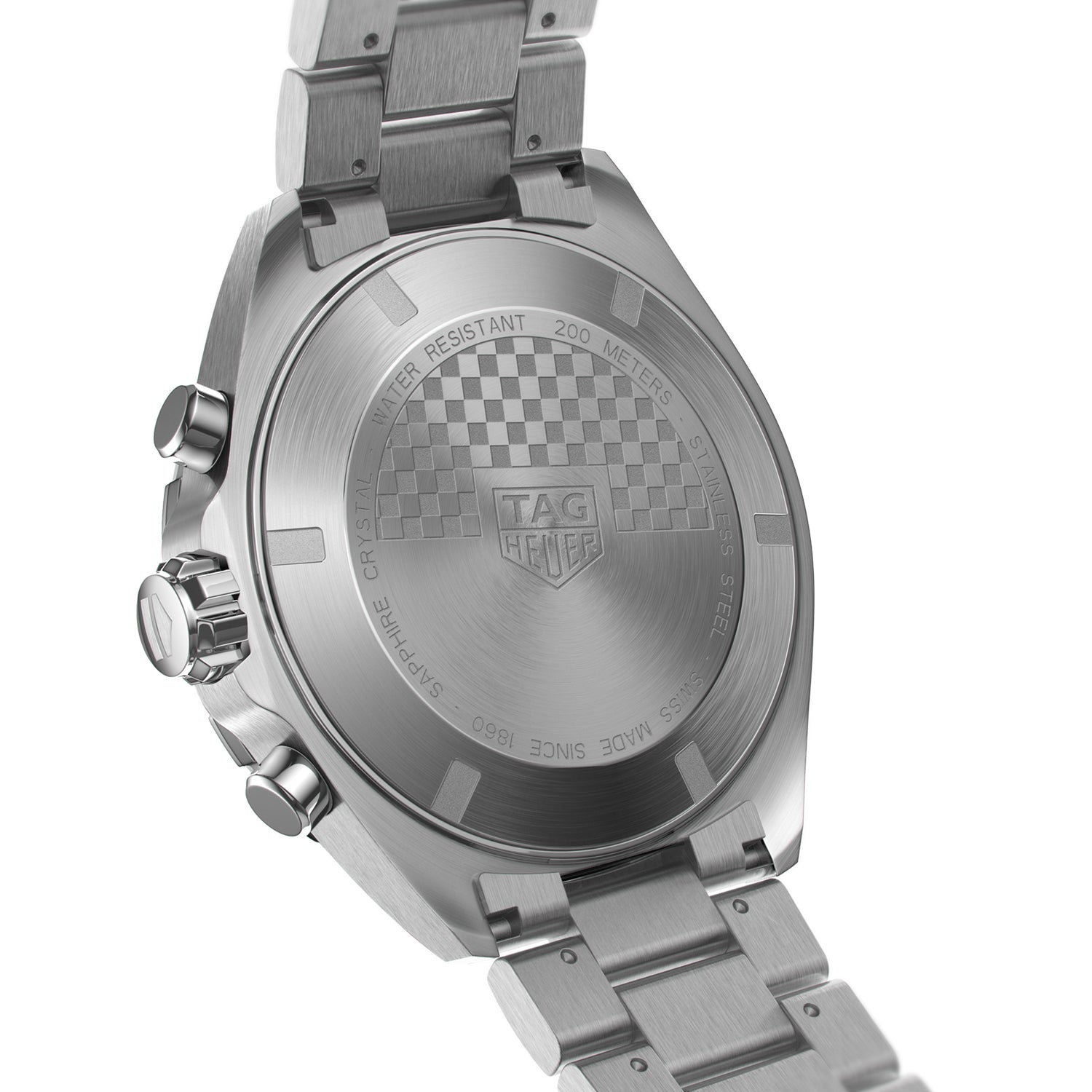 Tag Heuer Formula 1 Chronograph Blue Dial Silver Steel Strap Watch for Men - CAZ101K.BA0842