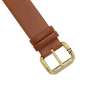 Marc Jacobs Amy White Dial Brown Leather Strap Watch for Women - MBM8574