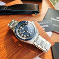 Tag Heuer Autavia Automatic Blue Dial Silver Steel Strap Watch for Men - WBE5116.EB0173