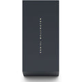 Daniel Wellington Iconic Round Case Motion Black Dial Rubber Strap Watch For Men - DW00100425