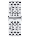 Tissot T Classic Tradition Black Dial Silver Steel Strap Watch For Men - T063.610.11.057.00