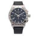 Salvatore Ferragamo 1927 Chrono Analog Black Dial Black Leather Strap Watch for Men -  SFKZ00123