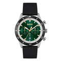 Hugo Boss Santiago Green Dial Black Nylon Strap Watch for Men - 1513936