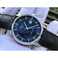 Tissot T Classic Luxury Powermatic 80 Black Dial Black Leather Strap Watch For Men - T086.408.16.051.00