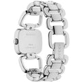 Gucci G Gucci Diamonds Mother of Pearl Dial Silver Steel Strap Watch For Women - YA125502