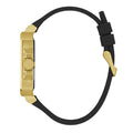 Guess Leo Multifunction Black Dial Black Silicone Strap Watch For Men - GW0637G2