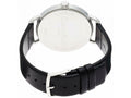 Calvin Klein Chic Black Dial Black Leather Strap Watch for Women - K7N23CB1