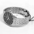 Tissot T Classic Tradition Black Dial Silver Steel Strap Watch For Men - T063.610.11.057.00