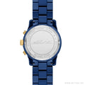 Michael Kors Runway Analog Blue Dial Blue Steel Strap Watch for Women - MK7332