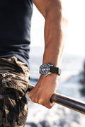 Breitling Superocean Automatic 44mm Outerknown Green Dial Green Nylon Strap Watch for Men - A17367A11L1W1