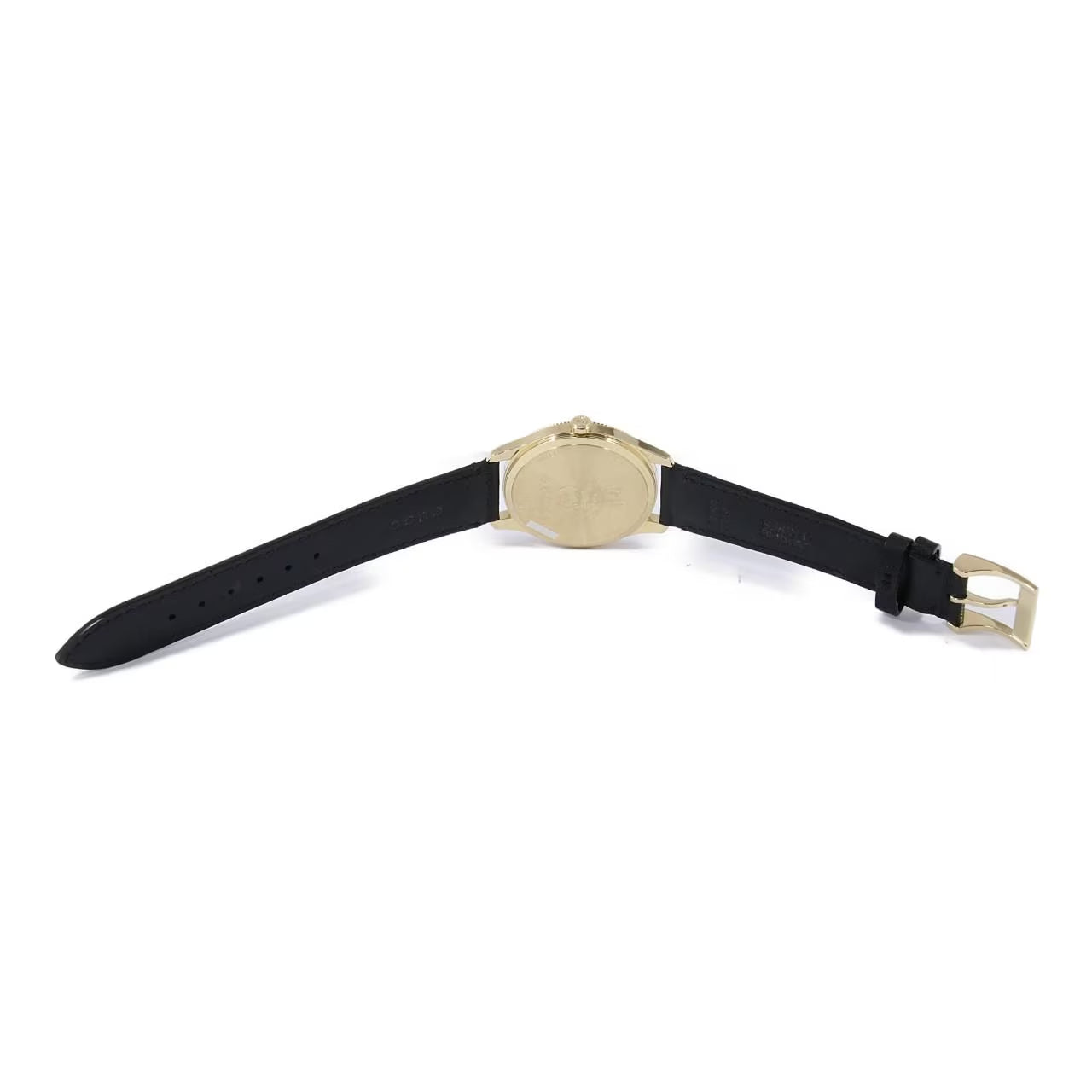 Gucci G Timeless Quartz Silver Dial Black Leather Strap Watch For Women - YA1264181