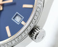 Tag Heuer Carrera Quartz Diamonds Blue Dial Silver Steel Strap Watch for Women - WAR1114.BA0601