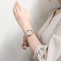 Cartier Ballon Blue De Cartier Pink Dial Pink Leather Strap Watch for Women - WSBB0031