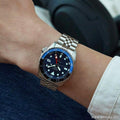 Seiko 5 Sports Special Edition Automatic Grey Dial Silver Steel Strap Watch For Men - SSK019K1
