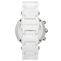 Michael Kors Parker White Dial White Leather Strap Watch for Women - MK5848