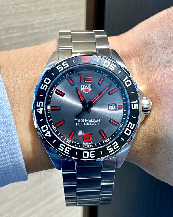 Tag Heuer Formula 1 Anthracite Dial Watch for Men - WAZ1018.BA0842