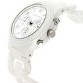 Michael Kors Ceramic White Dial White Steel Strap Watch for Women - MK5387