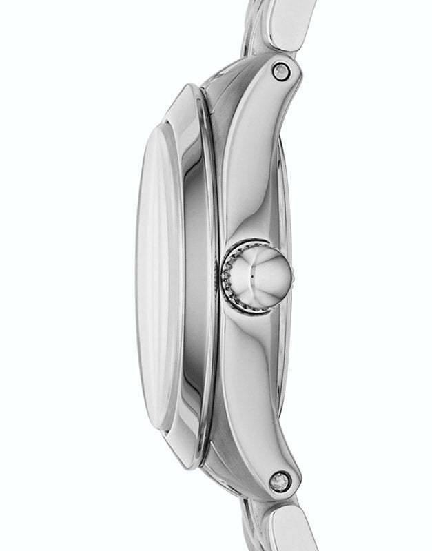 Marc Jacobs Peeker Blue Dial Silver Steel Strap Watch for Women - MBM3376