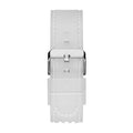Guess Phoenix Polycarbonate Clear Multi-function Black Dial Clear Rubber Strap Watch for Men - GW0499G3
