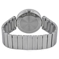 Gucci G Interlocking Black Dial Silver Steel Strap Watch For Women - YA133307