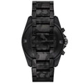 Emporio Armani Sportivo Quartz Black Dial Black Steel Strap Watch For Men - AR11027