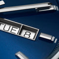 Tag Heuer Carrera Day Date Blue Dial Blue Leather Strap Watch for Men - WBN2012.FC6502