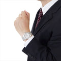 Gucci G Timeless Silver Dial Silver Steel Strap Watch For Men - YA126401