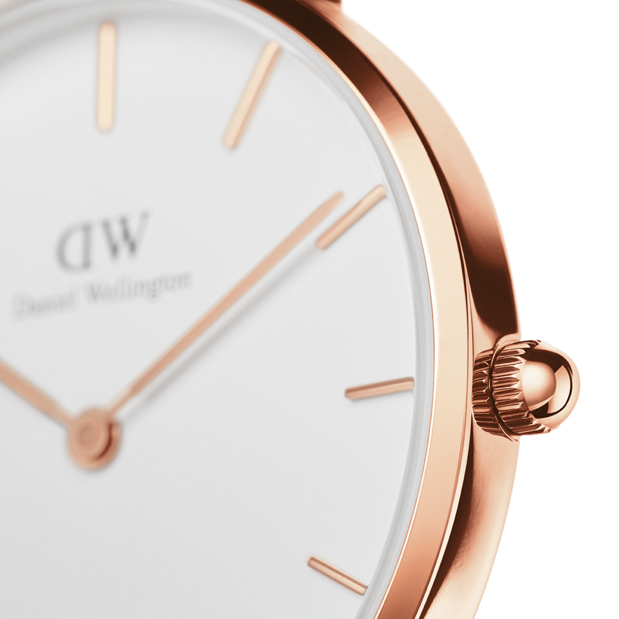 Daniel Wellington Classic Petite St Mawes White Dial Brown Leather Strap Watch For Women - DW00100231