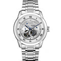 Bulova BVA Series Dual Aperture Silver Dial Silver Steel Strap Watch for Men - 96A118