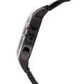 Marc Jacobs Blade Chronograph Black Dial Black Steel Strap Watch for Women - MBM3083