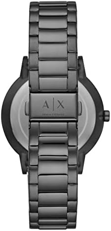 Armani Exchange Cayde Analog Grey Dial Grey Steel Strap Watch For Men - AX2722