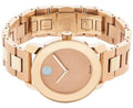 Movado Bold Rose Gold Dial Rose Gold Steel Strap Watch For Women - 3600335
