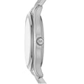 Michael Kors Mindy White Dial Silver Steel Strap Watch For Women - MK7075