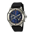Bulova Marine Star Blue Dial Black Silicone Strap Watch for Men - 98B258