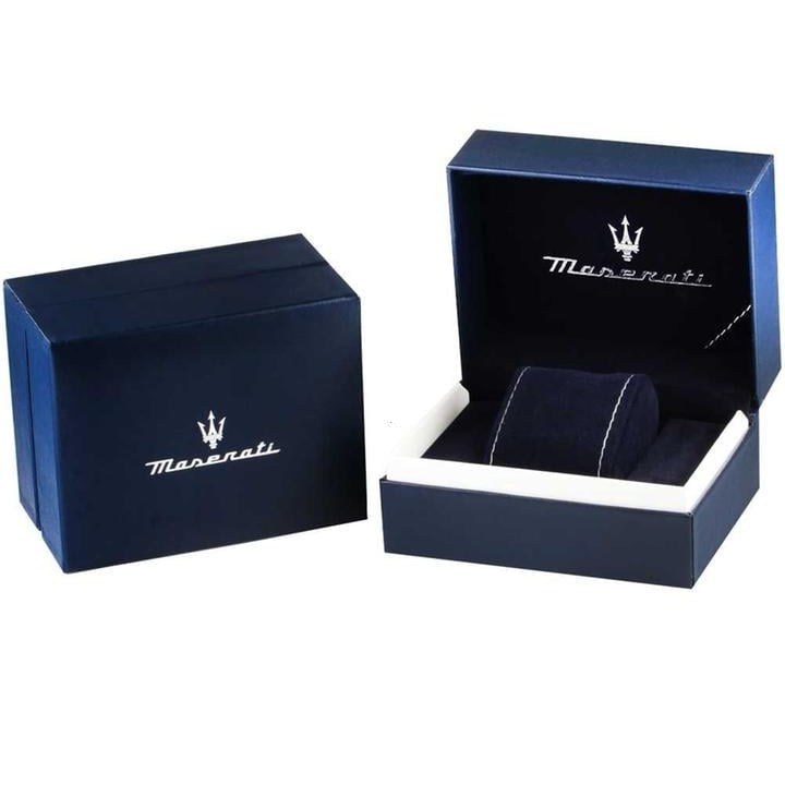 Maserati Competizione Chronograph Black Dial Silver Steel Strap Watch For Men - R8873600008