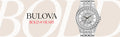 Bulova Phantom Crystal Silver Dial Silver Steel Strap Watch for Men - 96A236