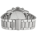 Marc Jacobs Larry Chronograph White Dial Silver Steel Strap Watch for Men - MBM5030
