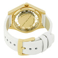 Marc Jacobs Henry Skeleton White Dial White Leather Strap Watch for Women - MBM1339
