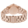 Marc Jacobs Amy Glitz Brown Dial Rose Gold Steel Strap Watch for Women - MBM3221