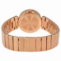 Gucci G Interlocking Mother of Pearl Dial Rose Gold Steel Strap Watch For Women - YA133515