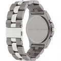 Marc Jacobs Blade Chronograph Black Dial Two Tone Steel Strap Watch for Women - MBM3179