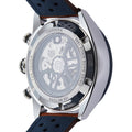 Tag Heuer Carrera Automatic Chronograph Blue Dial Brown Leather Strap Watch for Men - CBN2A1A.FC6537