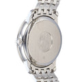 Omega De Ville Prestige Co-Axial Rhodium Silver Dial Silver Steel Strap Watch for Men - 424.10.40.20.02.001
