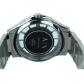 Armani Exchange Hampton Chronograph Black Dial Silver Steel Strap Watch For Men - AX2179