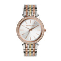 Michael Kors Darci Silver Dial Two Tone Stainless Steel Strap Watch for Women - MK3203